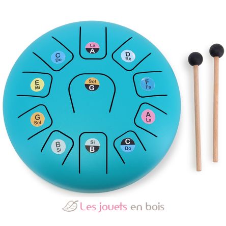 Tongue Drum en métal 11 notes V8381 Vilac 1