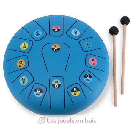 Tongue Drum en métal 13 notes V8382 Vilac 1