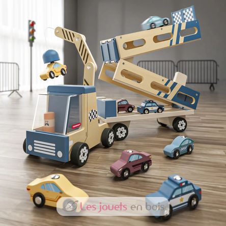 Camion pour transport de voitures TB-121190 Topbright 9