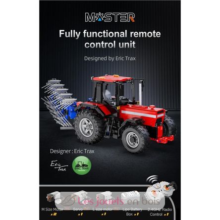 Tracteur agricole 1675 pièces C61052W CaDA 6