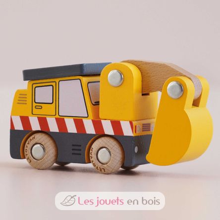 Tractopelle Eddie No 37 TV-GT210 Le Toy Van 3
