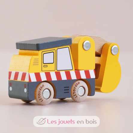 Tractopelle Eddie No 37 TV-GT210 Le Toy Van 5