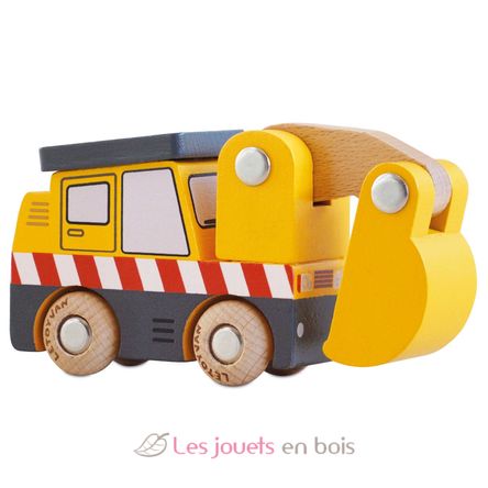 Tractopelle Eddie No 37 TV-GT210 Le Toy Van 1