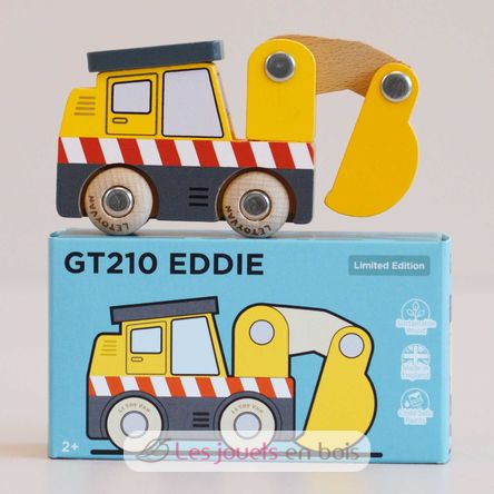 Tractopelle Eddie No 37 TV-GT210 Le Toy Van 2