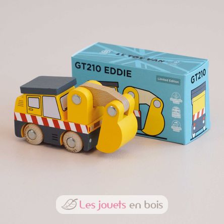 Tractopelle Eddie No 37 TV-GT210 Le Toy Van 6