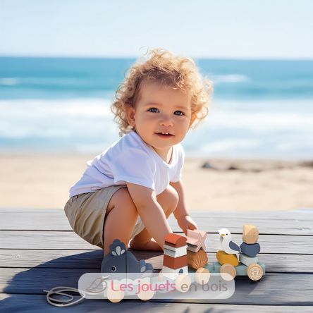 Train d'éveil océan à tirer SM-SP1052 Speedy Monkey 2