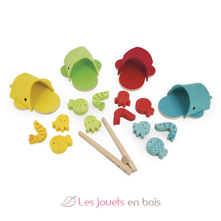 Tri des couleurs baleines J08276 Janod 4