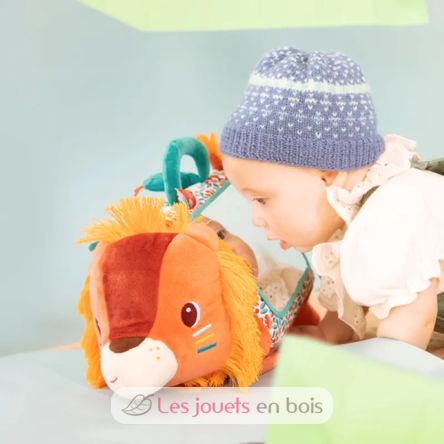Triangle d'activités miroir Jack le lion LL83562 Lilliputiens 2
