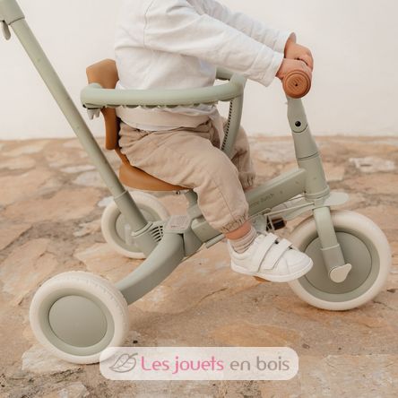 Tricycle 4 en 1 vert LD6080-GREEN Little Dutch 6