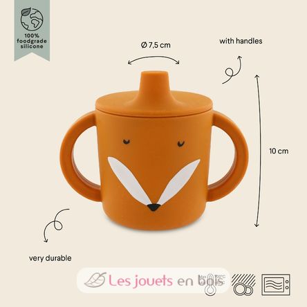 Tasse d'apprentissage en silicone Mr Fox TX-96-423 Trixie 2
