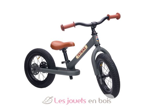 Trybike Draisienne évolutive 2 en 1 gris mat TBS-3-ANTM Trybike 6