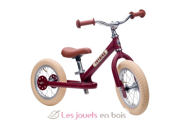 Trybike Draisienne évolutive 2 en 1 rouge mat TBS-3-REDM-VIN Trybike 6