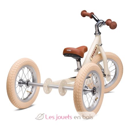 Trybike Draisienne évolutive 2 en 1 crème mat TBS-3-CRM-VIN Trybike 3