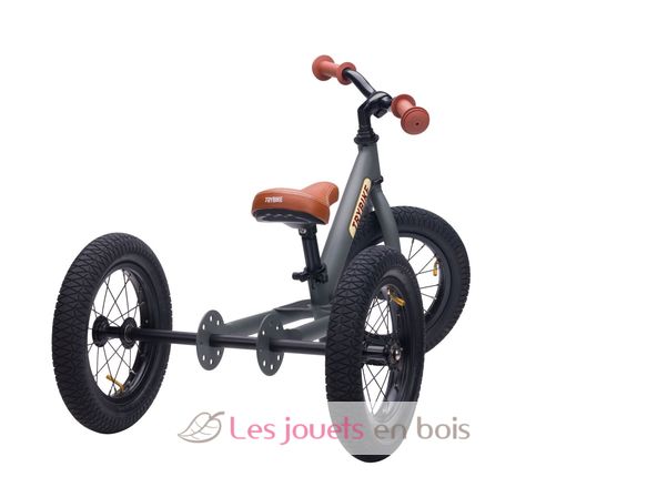 Trybike Draisienne évolutive 2 en 1 gris mat TBS-3-ANTM Trybike 3