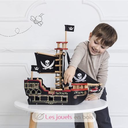 Bateau Pirates Barberousse LTV246-3113 Le Toy Van 4