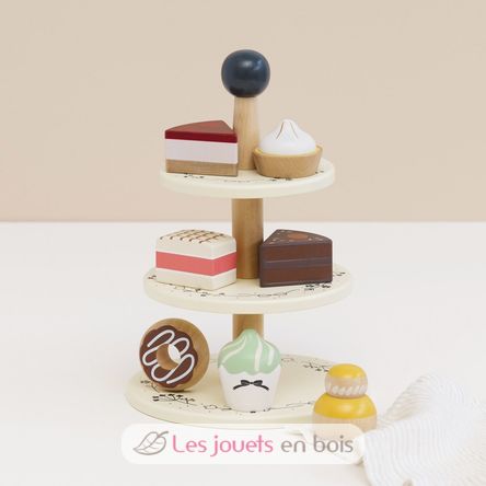 Présentoir à gâteaux en bois TV288 Le Toy Van 4