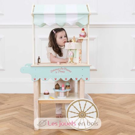 Chariot à glaces bleu TV327A Le Toy Van 6