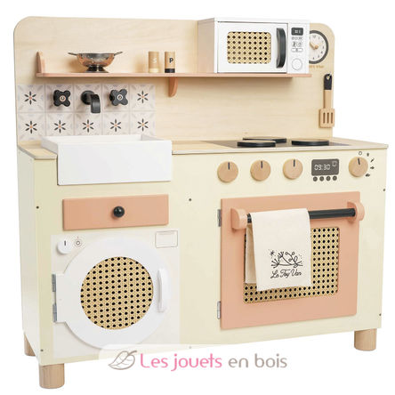 Grande cuisine en bois et rotin TV347 Le Toy Van 1