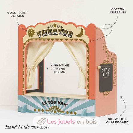 Théâtre de marionnettes de table TV351 Le Toy Van 2