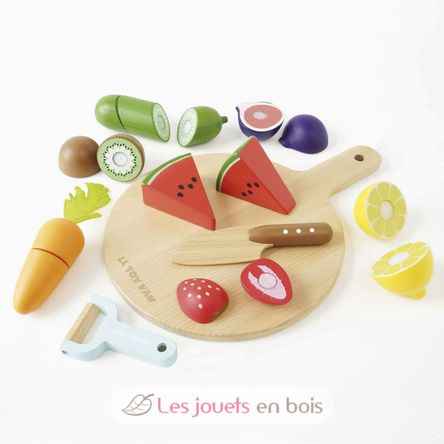 Aliments en bois à découper TV355 Le Toy Van 2