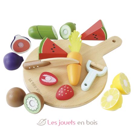 Aliments en bois à découper TV355 Le Toy Van 1