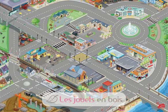 Tapis de jeux routes et ville LTVTV584 Le Toy Van 1