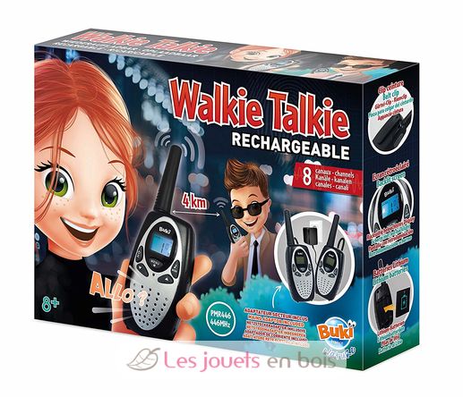 Talkie Walkie Rechargeable BUK-TW02 Buki France 1