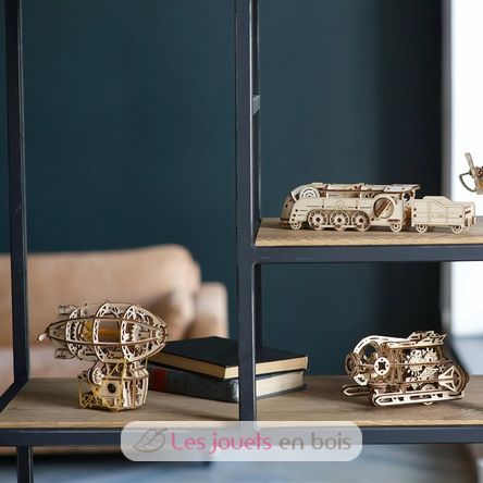 Puzzle 3D Mini Dirigeable Steampunk U-70226 Ugears 5