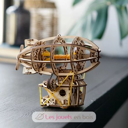 Puzzle 3D Mini Dirigeable Steampunk U-70226 Ugears 6