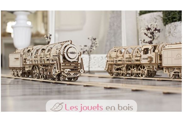 Puzzle 3D Locomotive à vapeur U-70012 Ugears 5