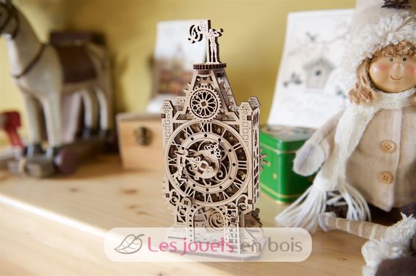 Puzzle 3D Ancien beffroi U-70169 Ugears 6