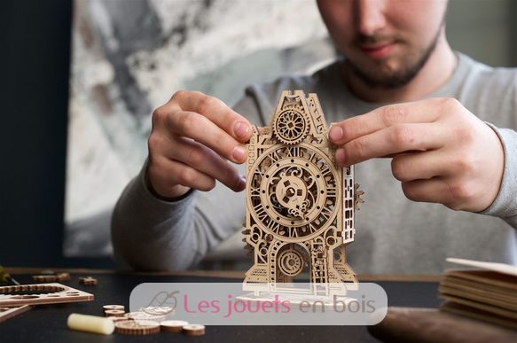 Puzzle 3D Ancien beffroi U-70169 Ugears 4