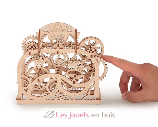 Puzzle 3D mécanique Théâtre U-70002 Ugears 2