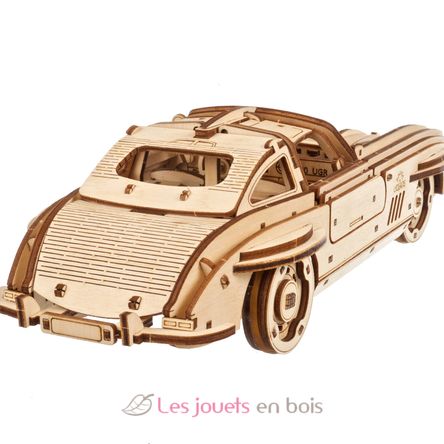 Puzzle 3D Voiture Coupé Sport U-70205 Ugears 2