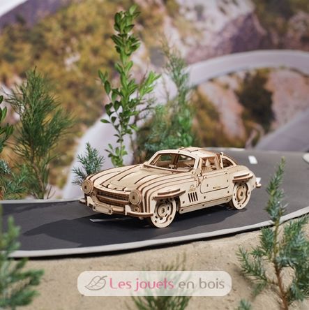 Puzzle 3D Voiture Coupé Sport U-70205 Ugears 4