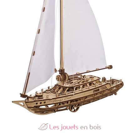 Puzzle 3D Bateau à voile Sérénité U-70224 Ugears 3