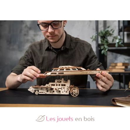 Puzzle 3D Bateau à voile Sérénité U-70224 Ugears 8
