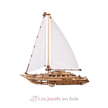 Puzzle 3D Bateau à voile Sérénité U-70224 Ugears 1