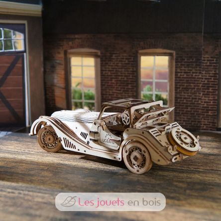 Puzzle 3D Voiture de sport Rapid Mouse U-70202 Ugears 9