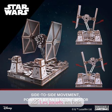 Puzzle 3D Chasseur TIE Star Wars U-70270 Ugears 7