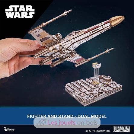 Puzzle 3D X-Wing de Luke Skywalker U-70269 Ugears 5