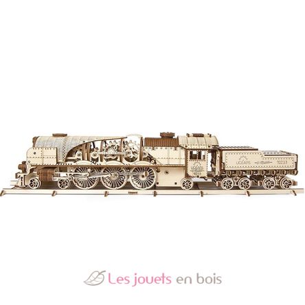 Puzzle 3D Train à vapeur V-Express U-70058 Ugears 3