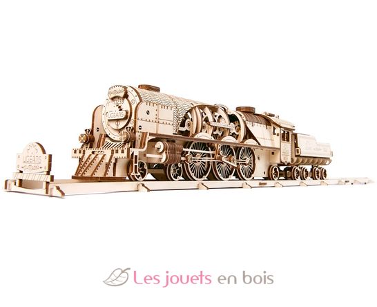 Puzzle 3D Train à vapeur V-Express U-70058 Ugears 5