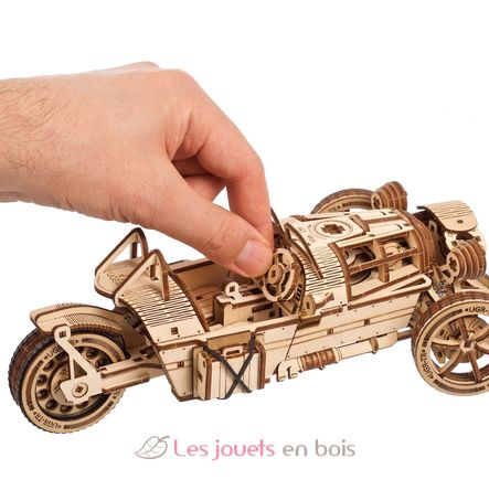 Puzzle 3D UGR-S véhicule à 3 roues U-70216 Ugears 4