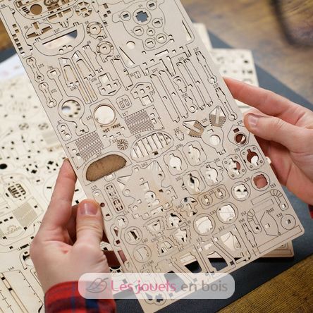 Puzzle 3D UGR-S véhicule à 3 roues U-70216 Ugears 8