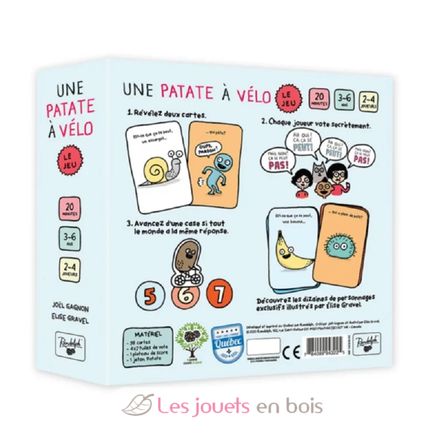 Une Patate à vélo GI-JPAT Gigamic 3