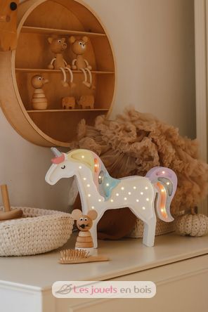 Lampe Veilleuse Licorne Arc-en-ciel LL012-343 Little Lights 5