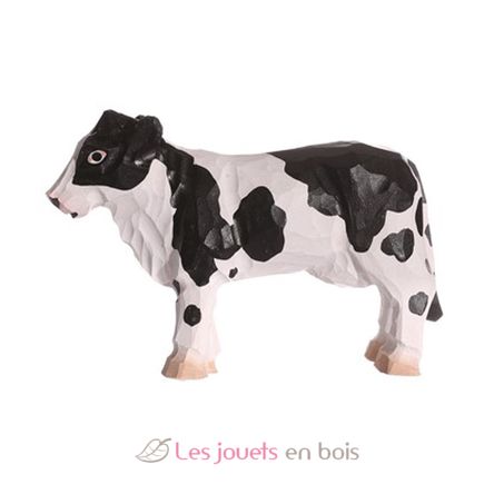 Figurine Vache noire et blanche WU-40600 Wudimals 1