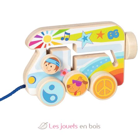 Véhicule à tirer, Van GK54839 Goki 2