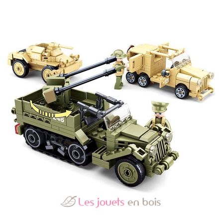 Army WWII - La bataille 552 pièces SL-M38-B0812 Sluban 2
